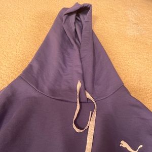 Barely worn cropped puma hoodie